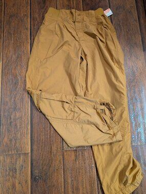 NWT Free People FP Movement Amber Cargo Pants Size M $108